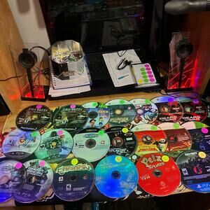 Video games lot of disc